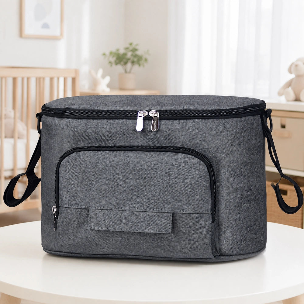 Sac a langer mixte gris