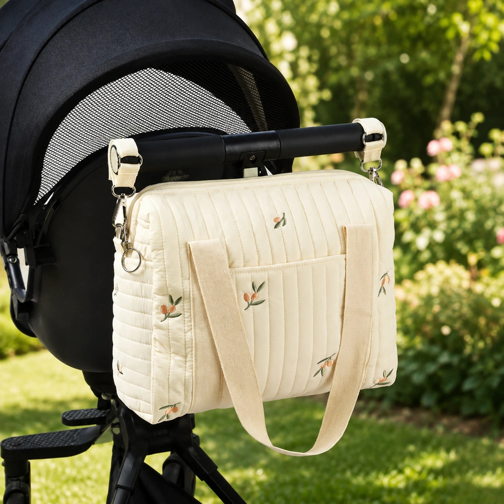 Sac a langer poussette attache