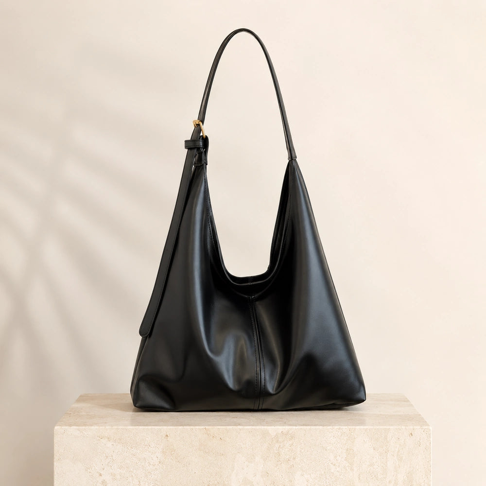 Sac cabas cuir souple