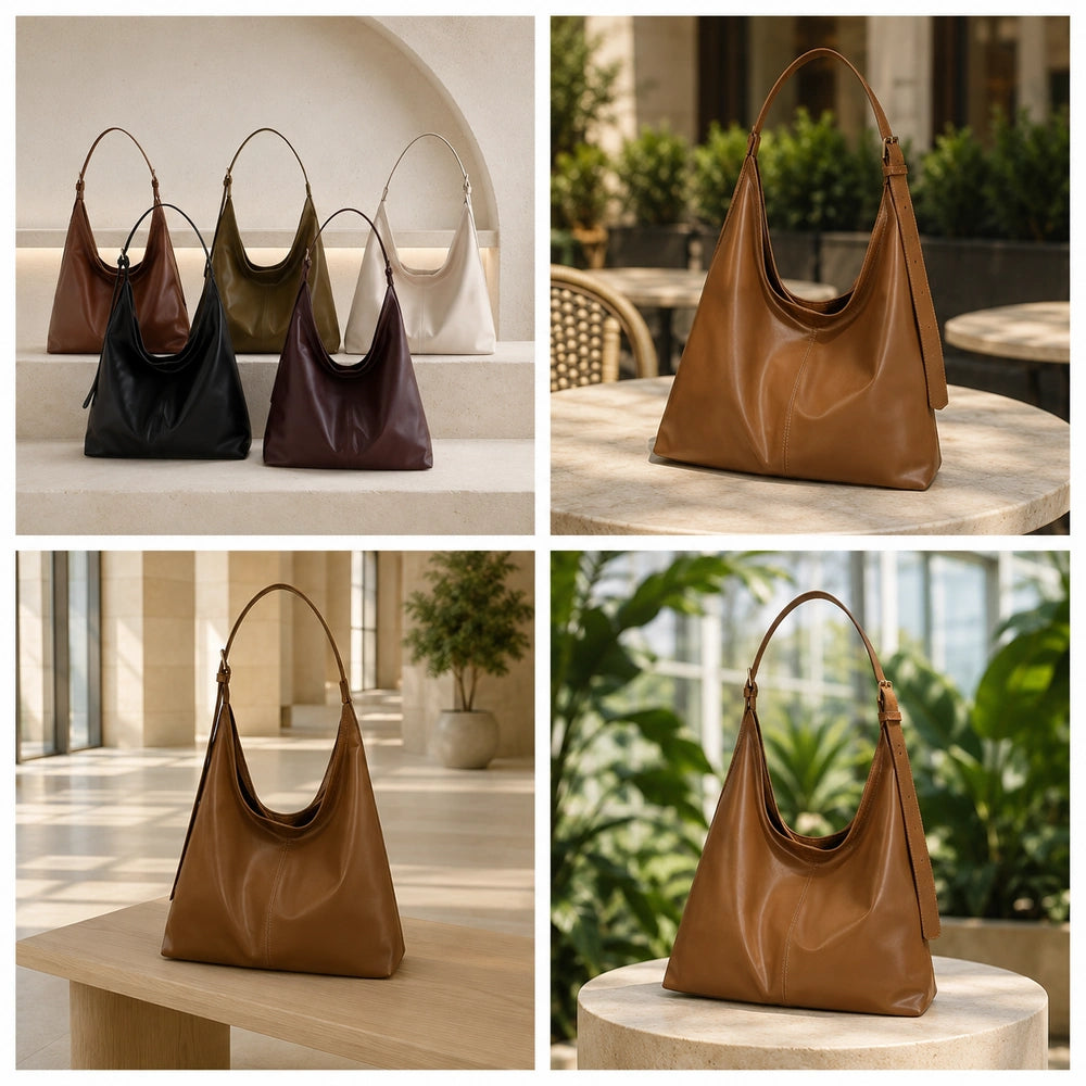Sac cabas cuir souple modèles
