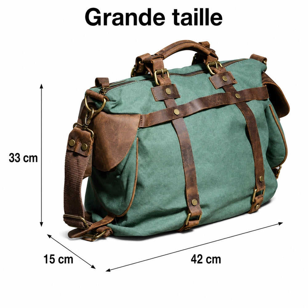 Sac en toile homme dimensions