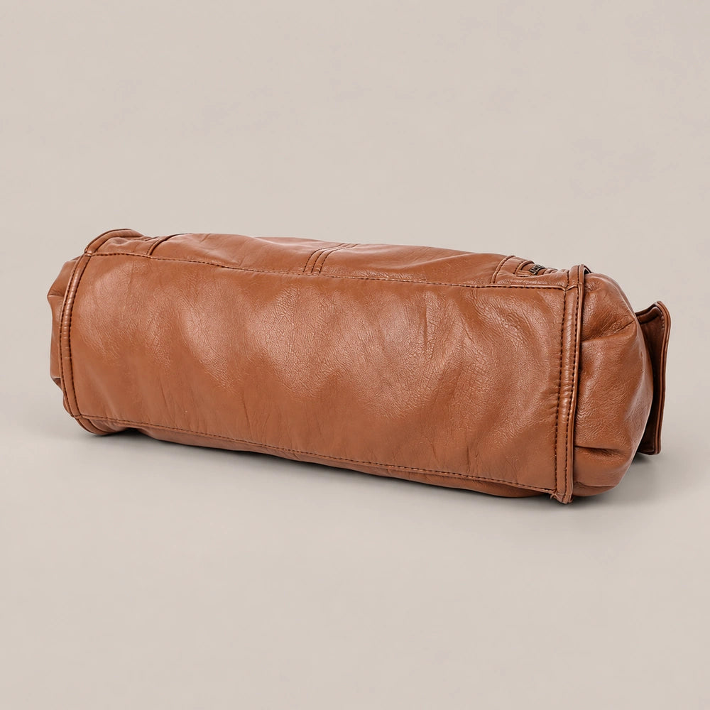 Grand sac à main avec bandoulière dessous