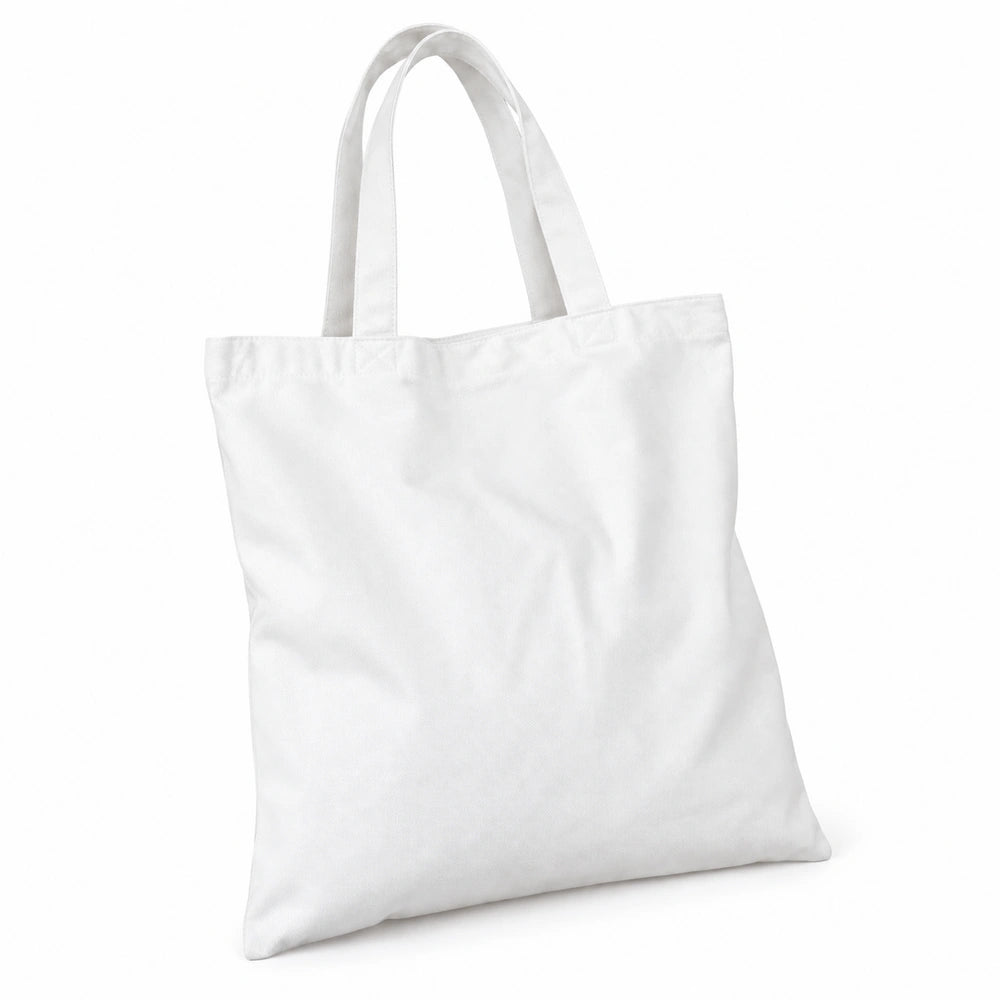 Grand sac à main tissu blanc