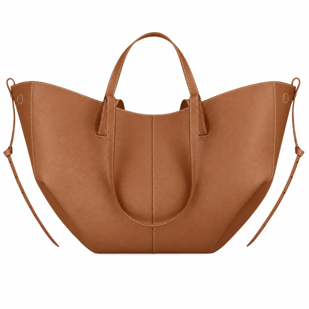 Grand sac de luxe marron