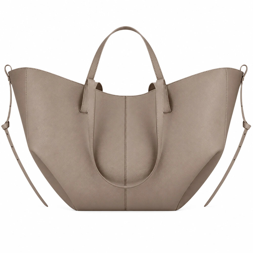 Grand sac de luxe beige