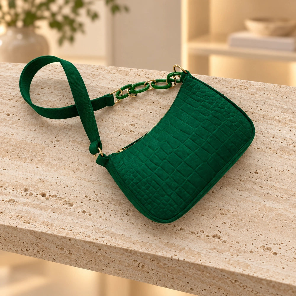 Petit sac à main ado vert