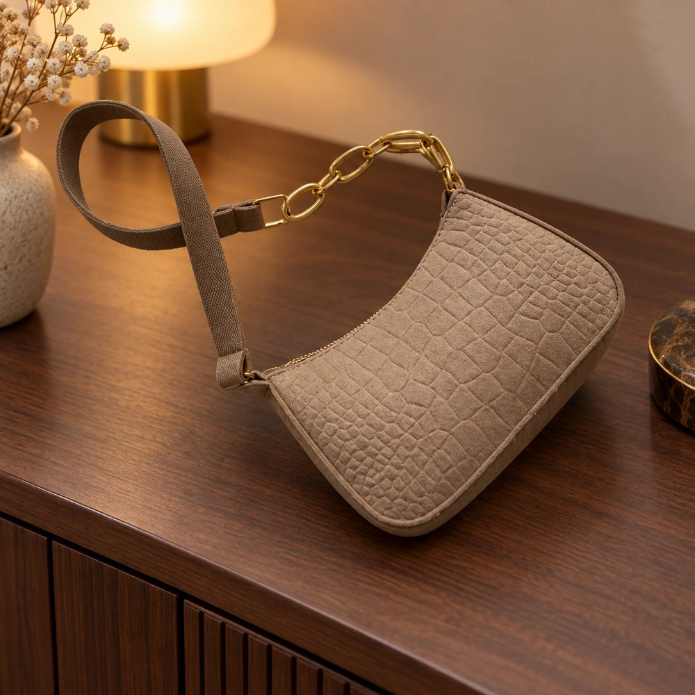 Petit sac à main ado marron