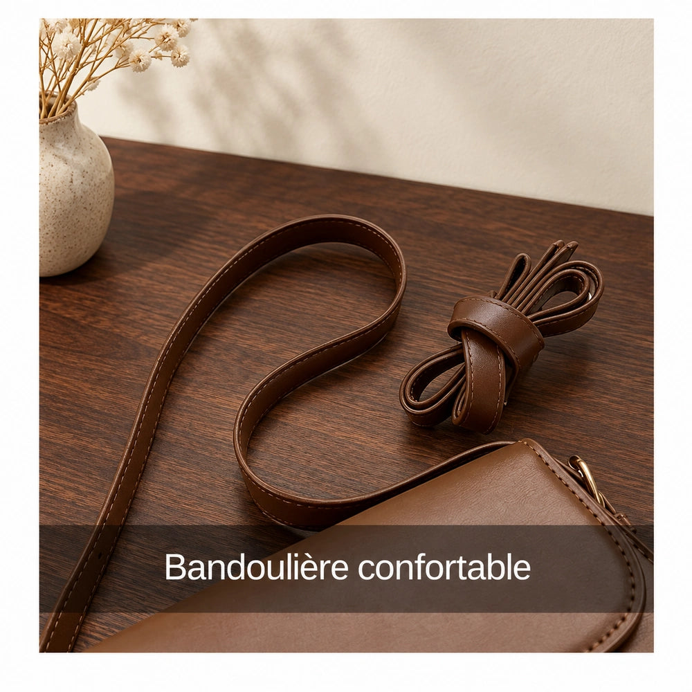Bandoulière confortable du petit sac à main beige