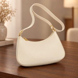 Petit sac à main blanc