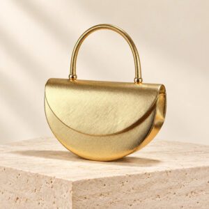 Petit sac à main doré