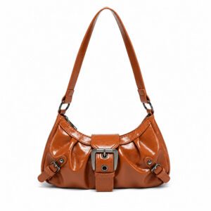 Petit sac à main marron