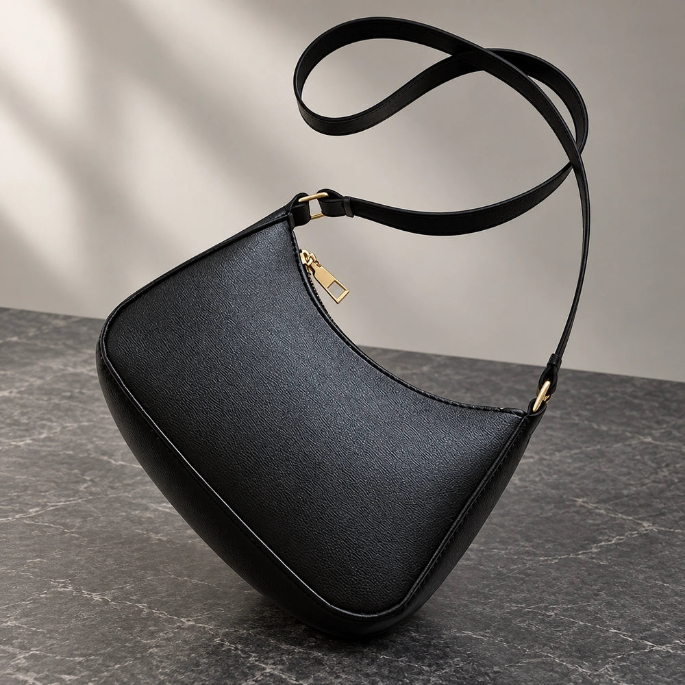 Petit sac porté épaule noir