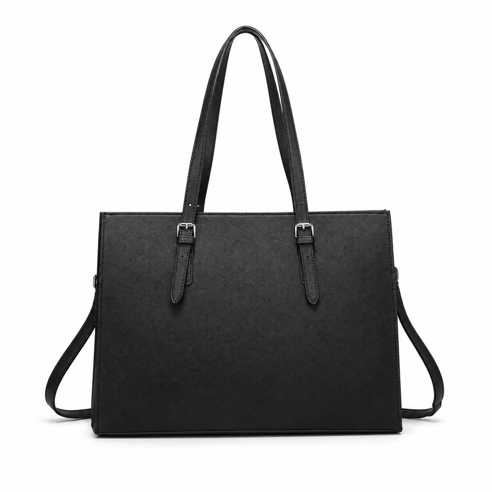 Sac à main rigide pour les cours noir