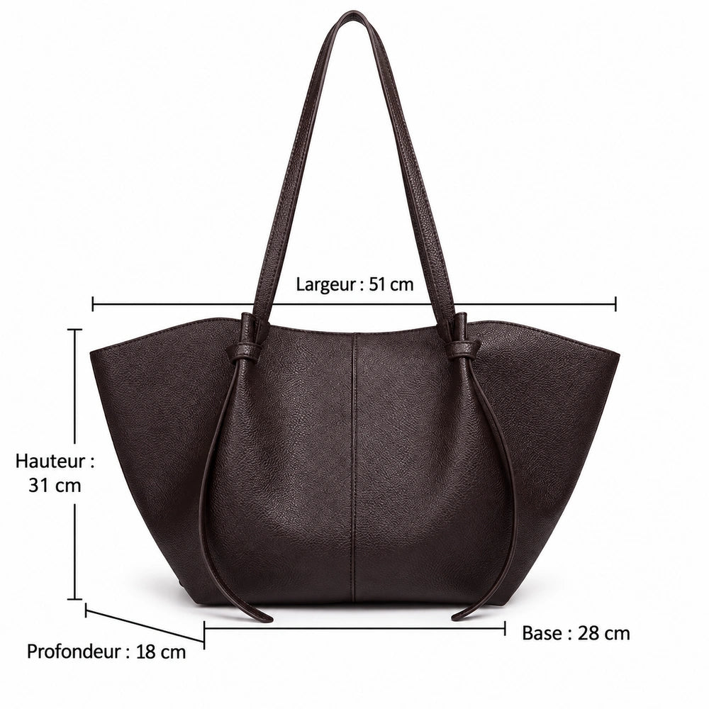 Sac à main souple pour les cours dimensions