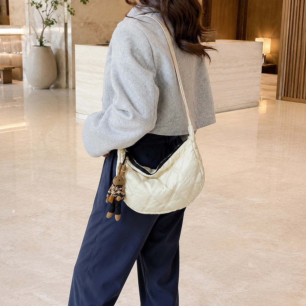 Sac à main bandoulière matelassé shopping