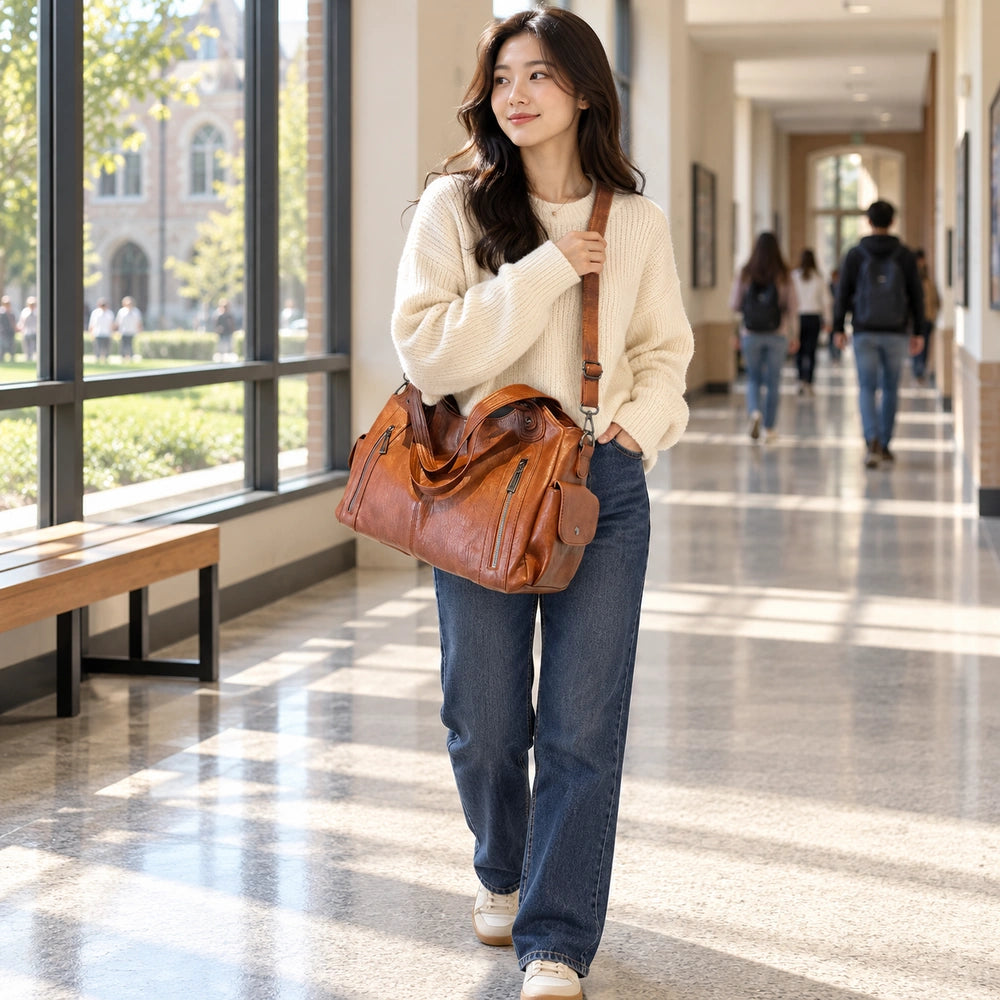 Sac à main bandoulière pour les cours femme