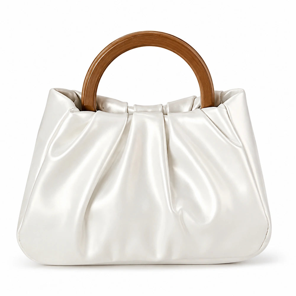 Sac à main blanc tendance
