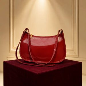 Sac à main bordeaux bandoulière