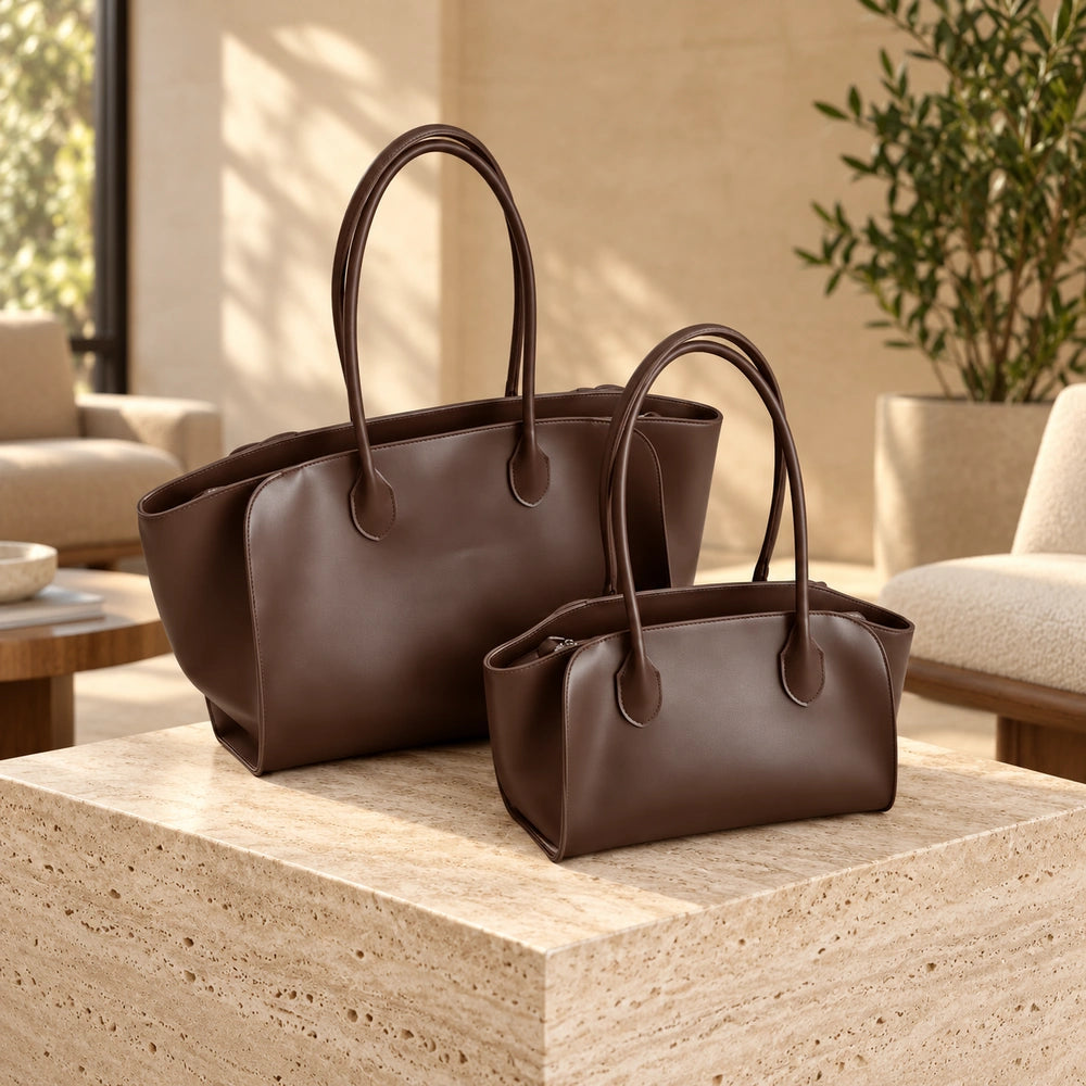 Sac à main cuir pour les cours café