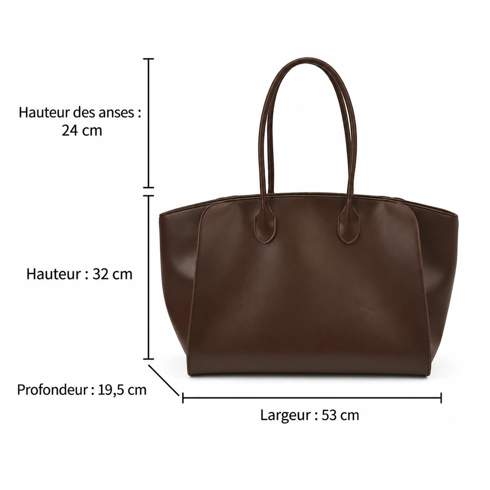 Sac à main cuir pour les cours dimensions