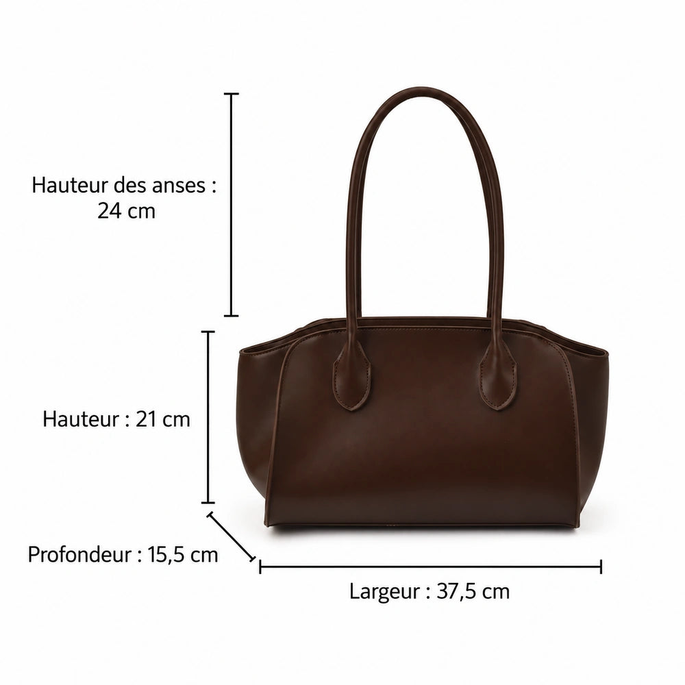 Sac à main cuir pour les cours petit dimensions