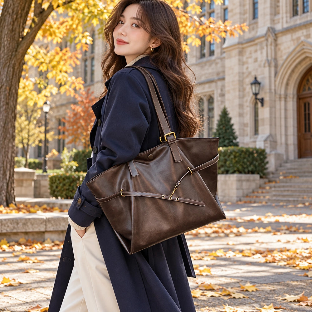 Sac à main marron pour les cours femme