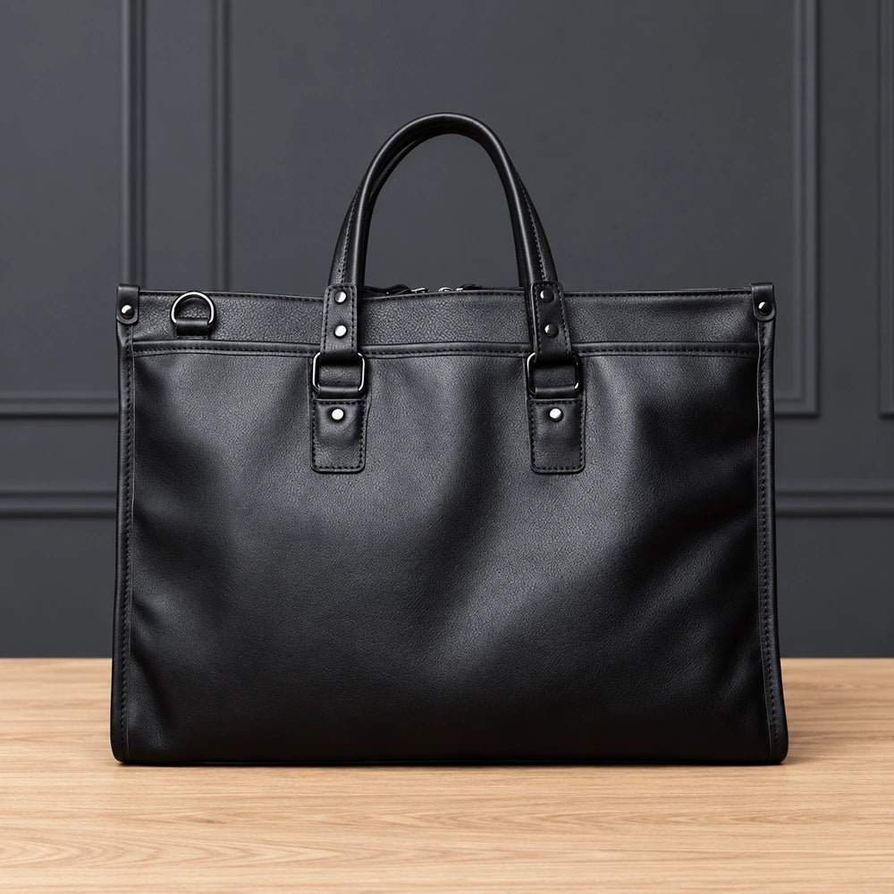 sac à main noir homme modèle
