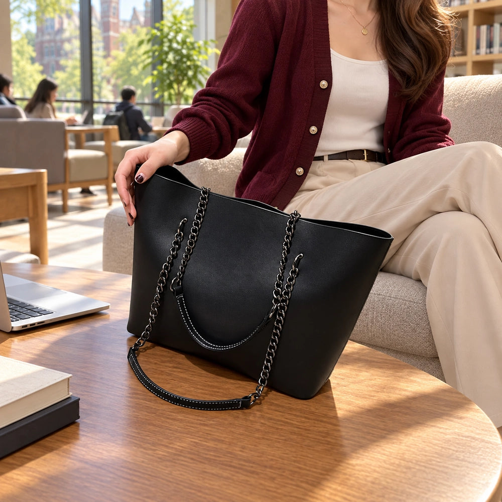 Sac à main pour les cours avec chaîne table