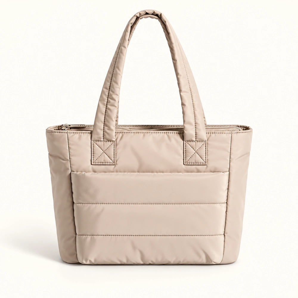 Sac à main pour les cours solide beige