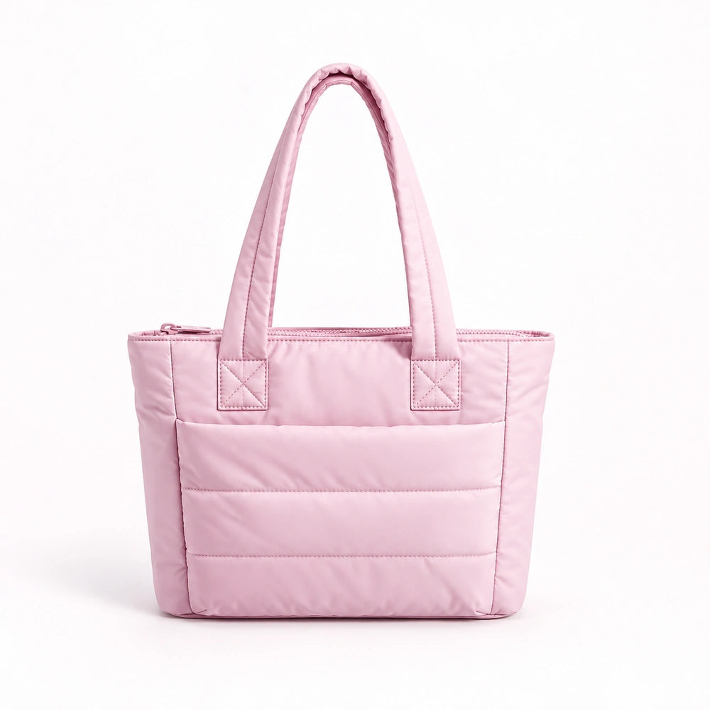 Sac à main pour les cours solide rose
