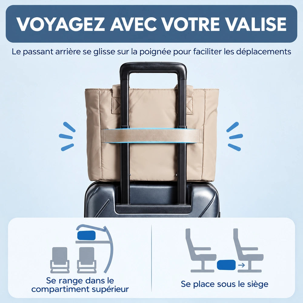 Sac à main pour les cours solide valise