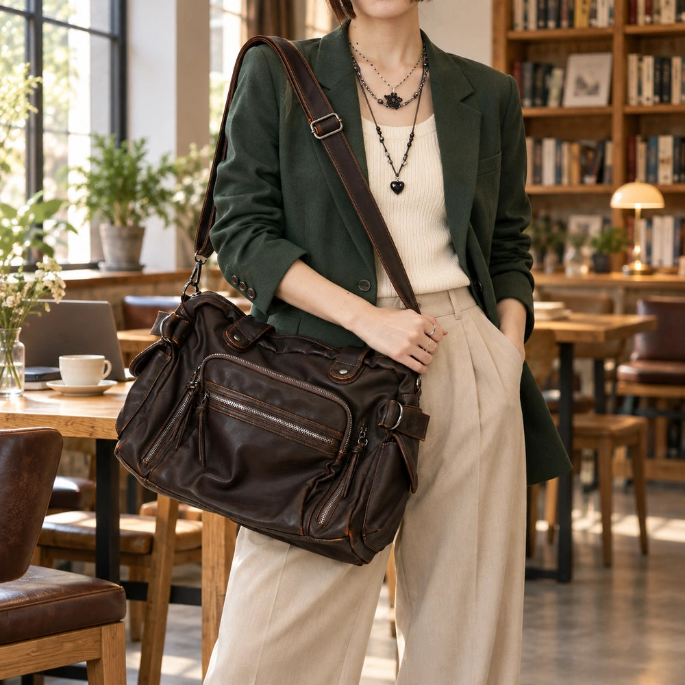 Sac à main pour les cours vintage modèle