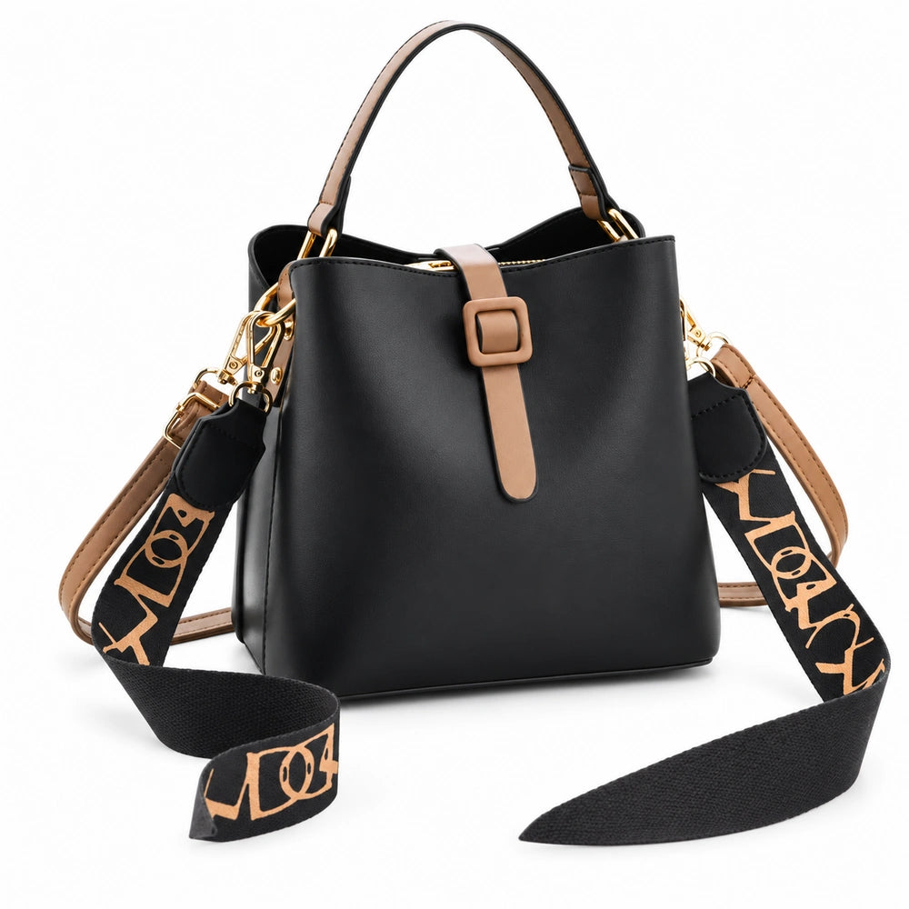 Sac à main seau noir
