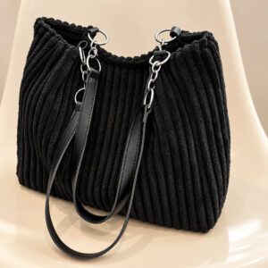 Sac à main velours noir