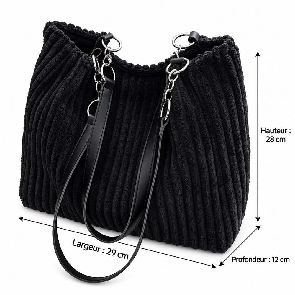 Sac à main velours noir dimensions