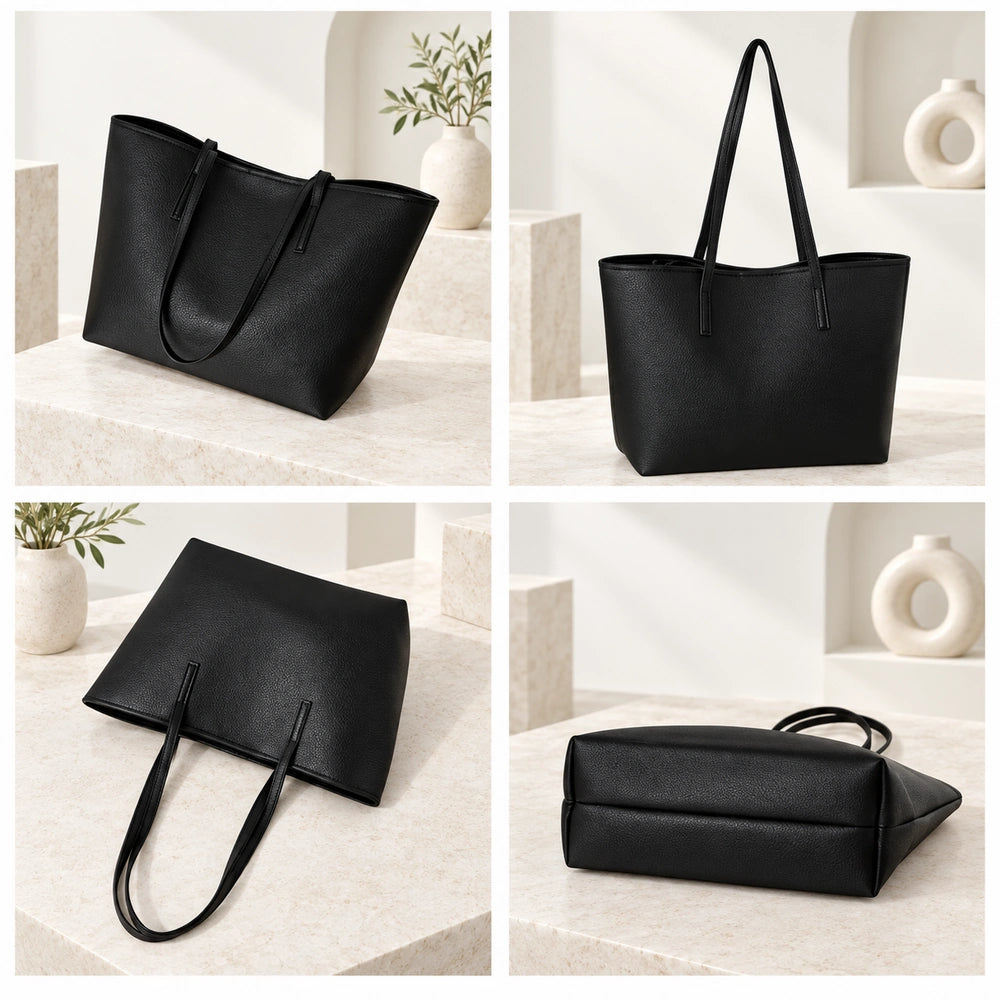 Sac cabas porté épaule angle