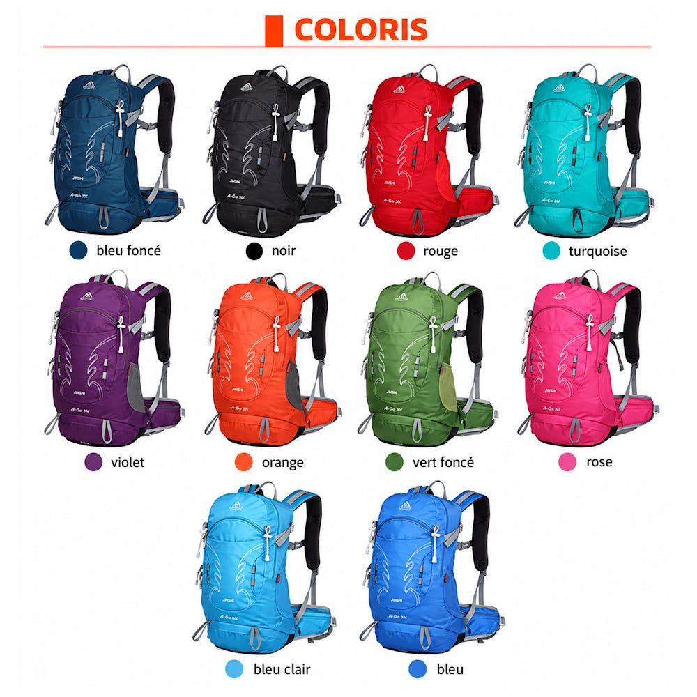 Sac de randonnée 30L coloris