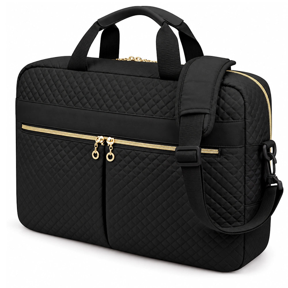 Sacoche ordinateur 17 pouces femme noir