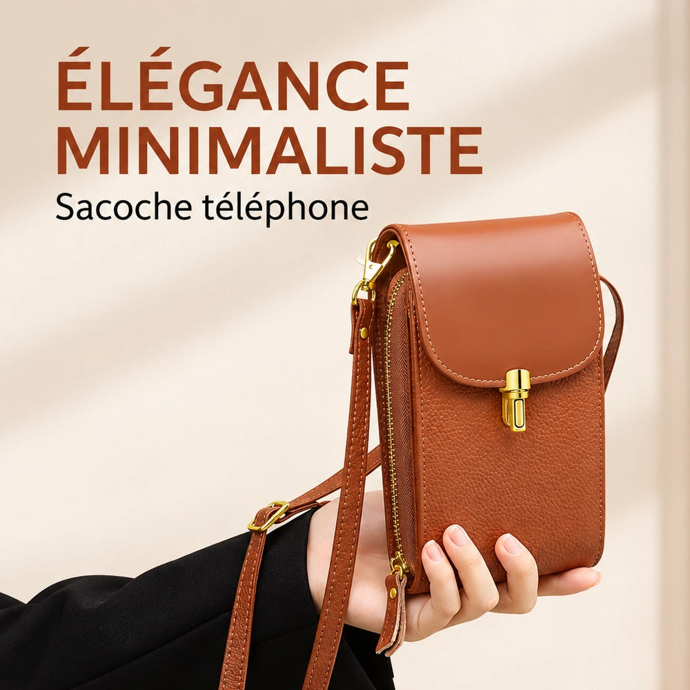 Sacoche téléphone femme élégant
