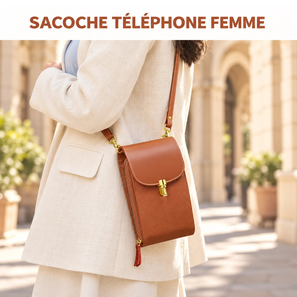 Sacoche téléphone femme modèle