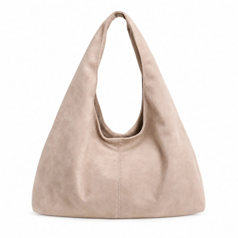 Sac porté épaule beige