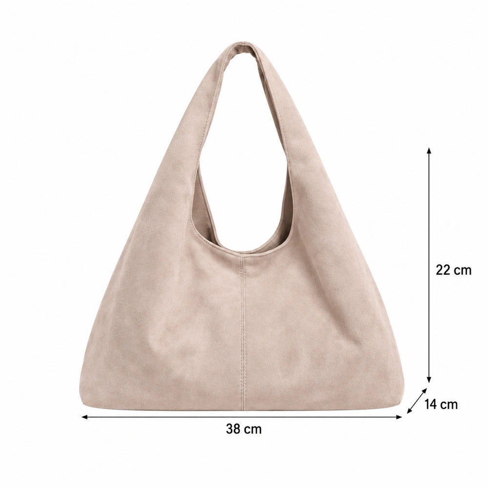 Sac porté épaule beige dimensions