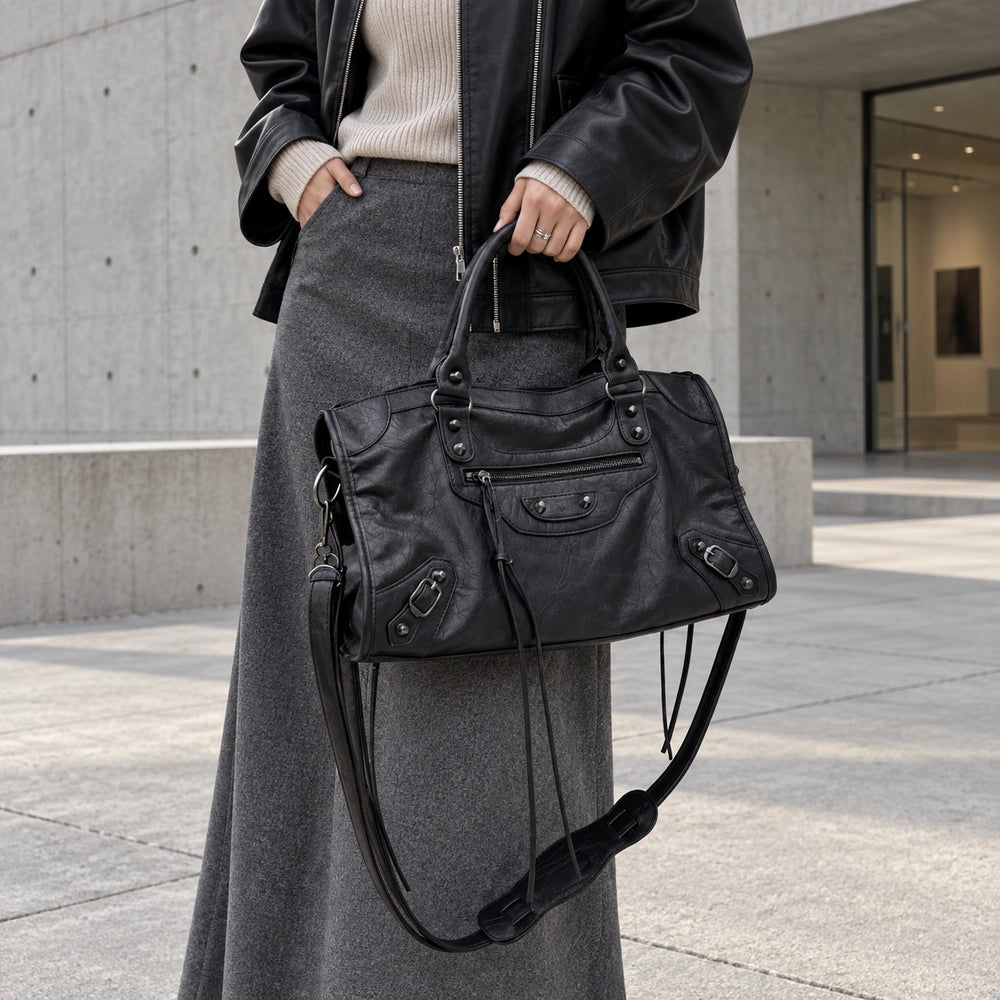 Sac porté épaule et bandoulière à main