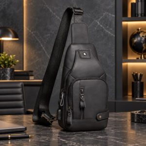 Sac porté épaule homme