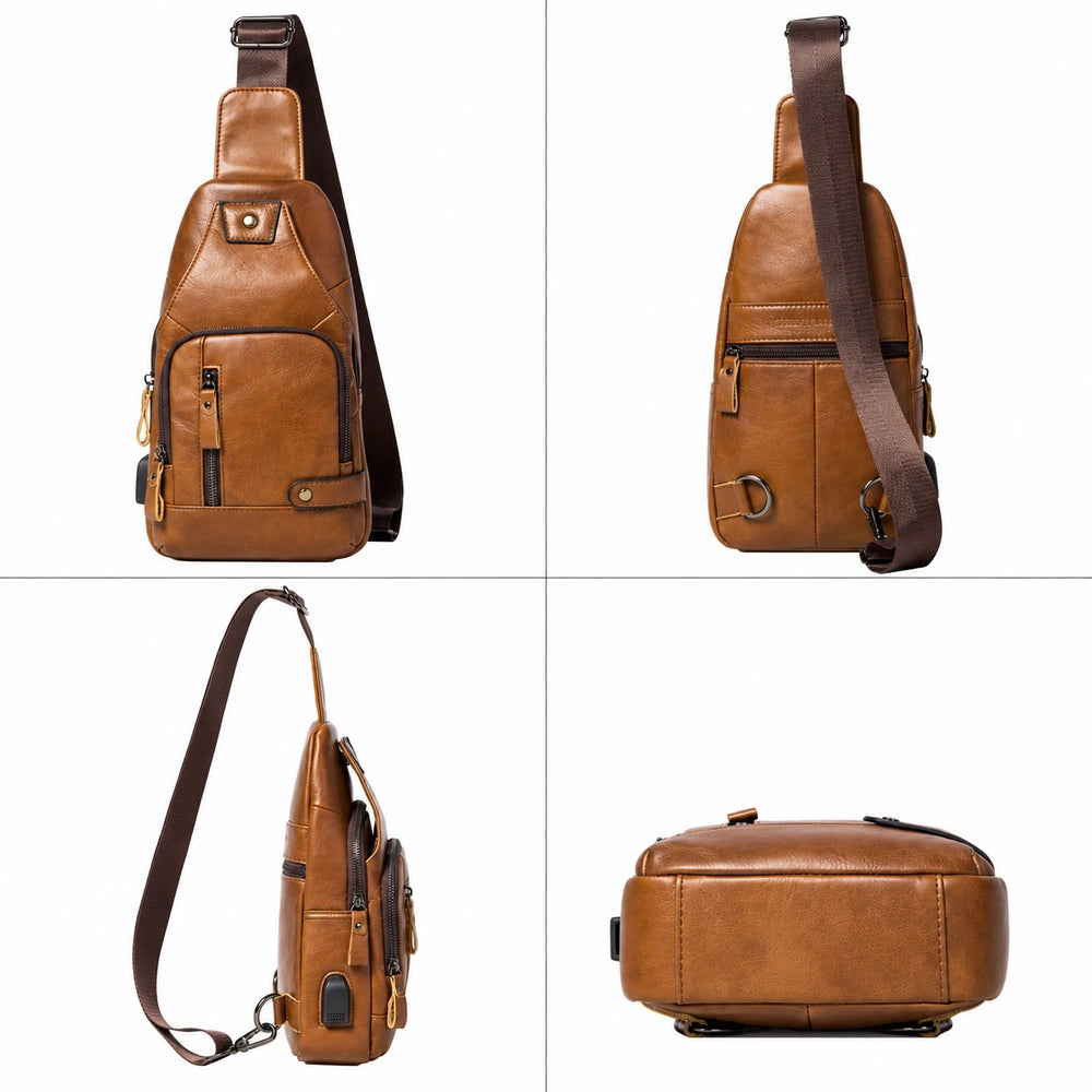 Sac porté épaule homme angles