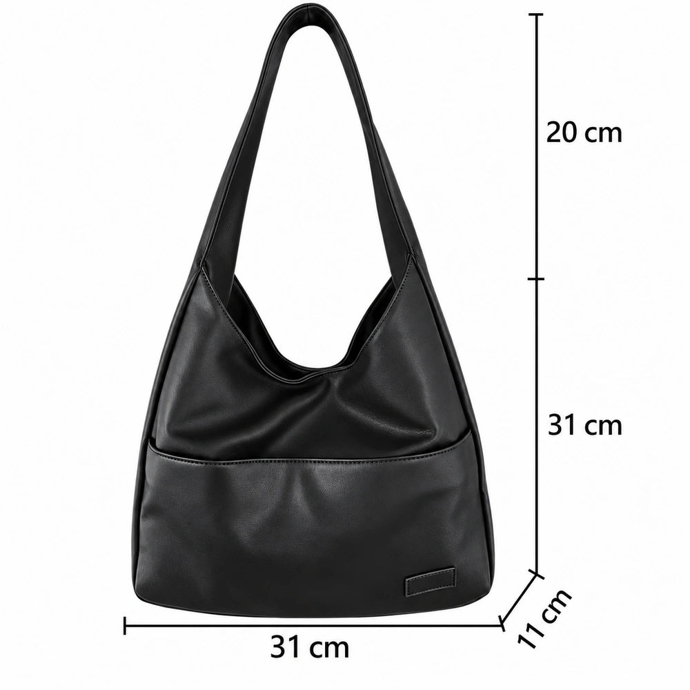 Sac porté épaule noir dimensions
