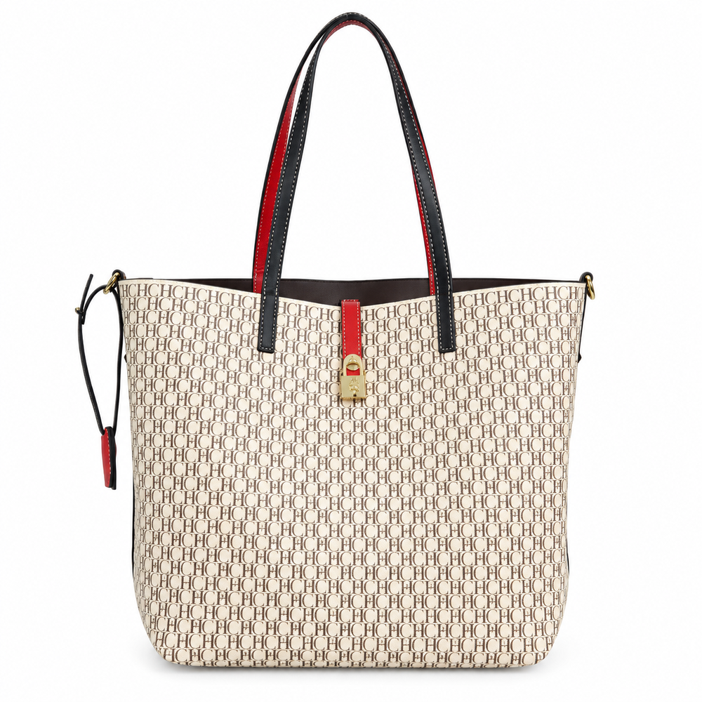 Sac de luxe monogram rouge