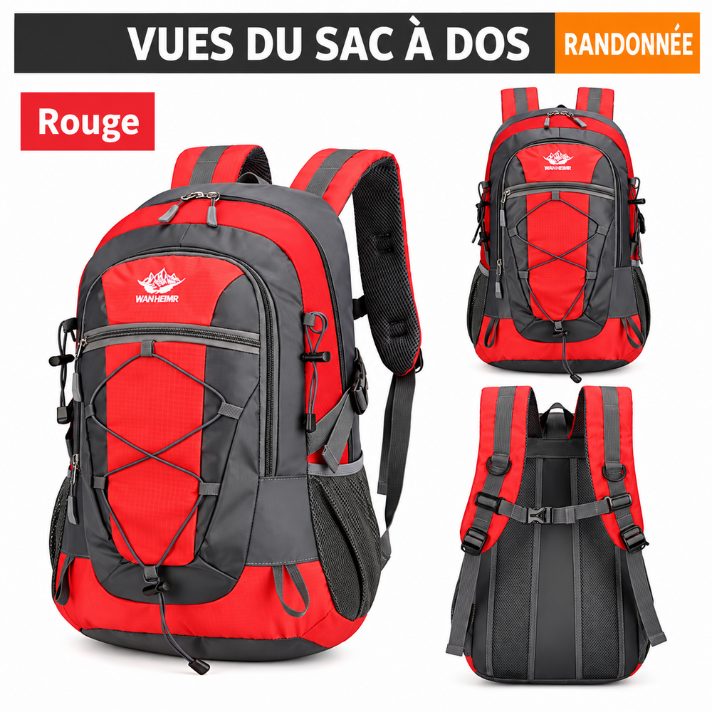 Sac de randonnée homme angles