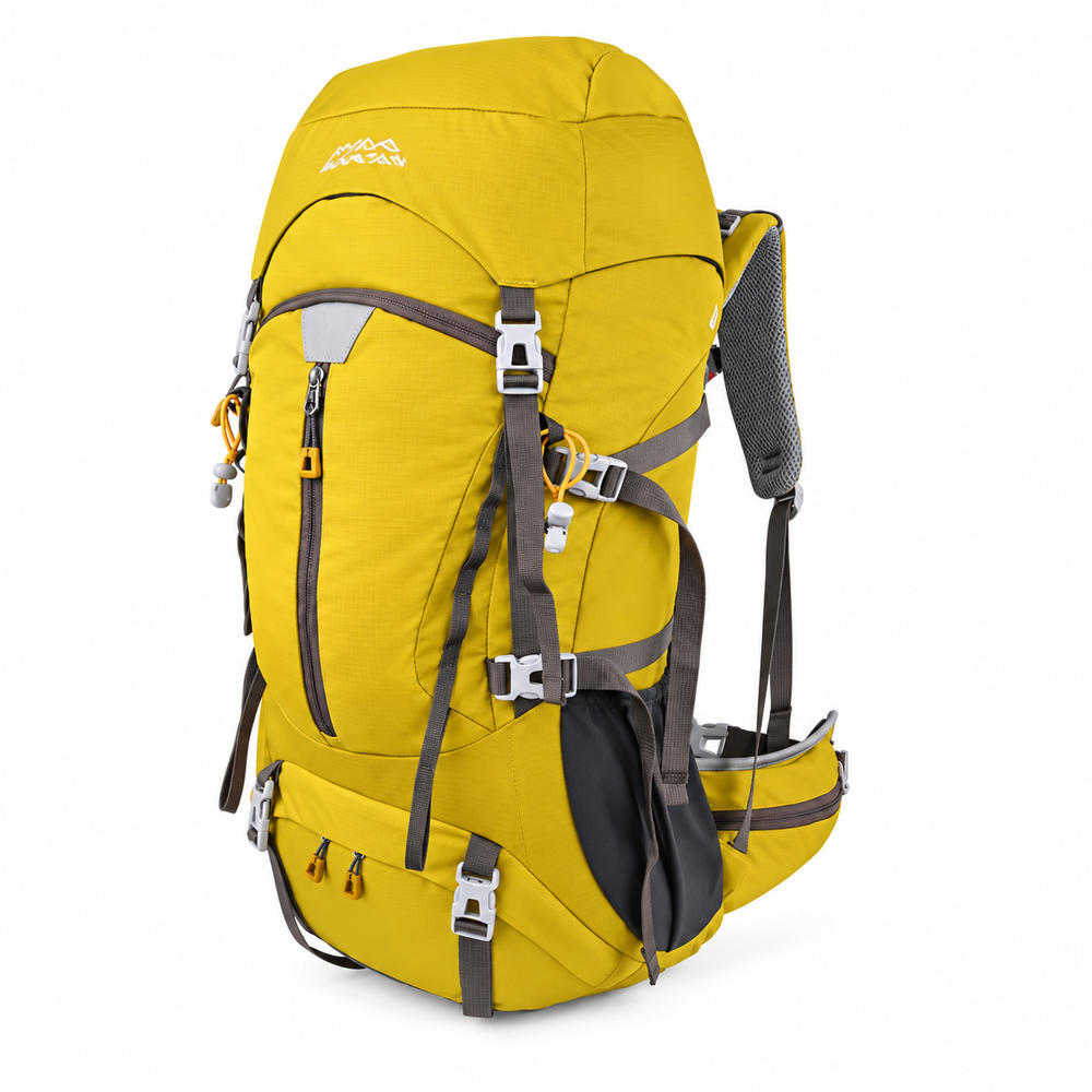 Sac de randonnée 50L jaune