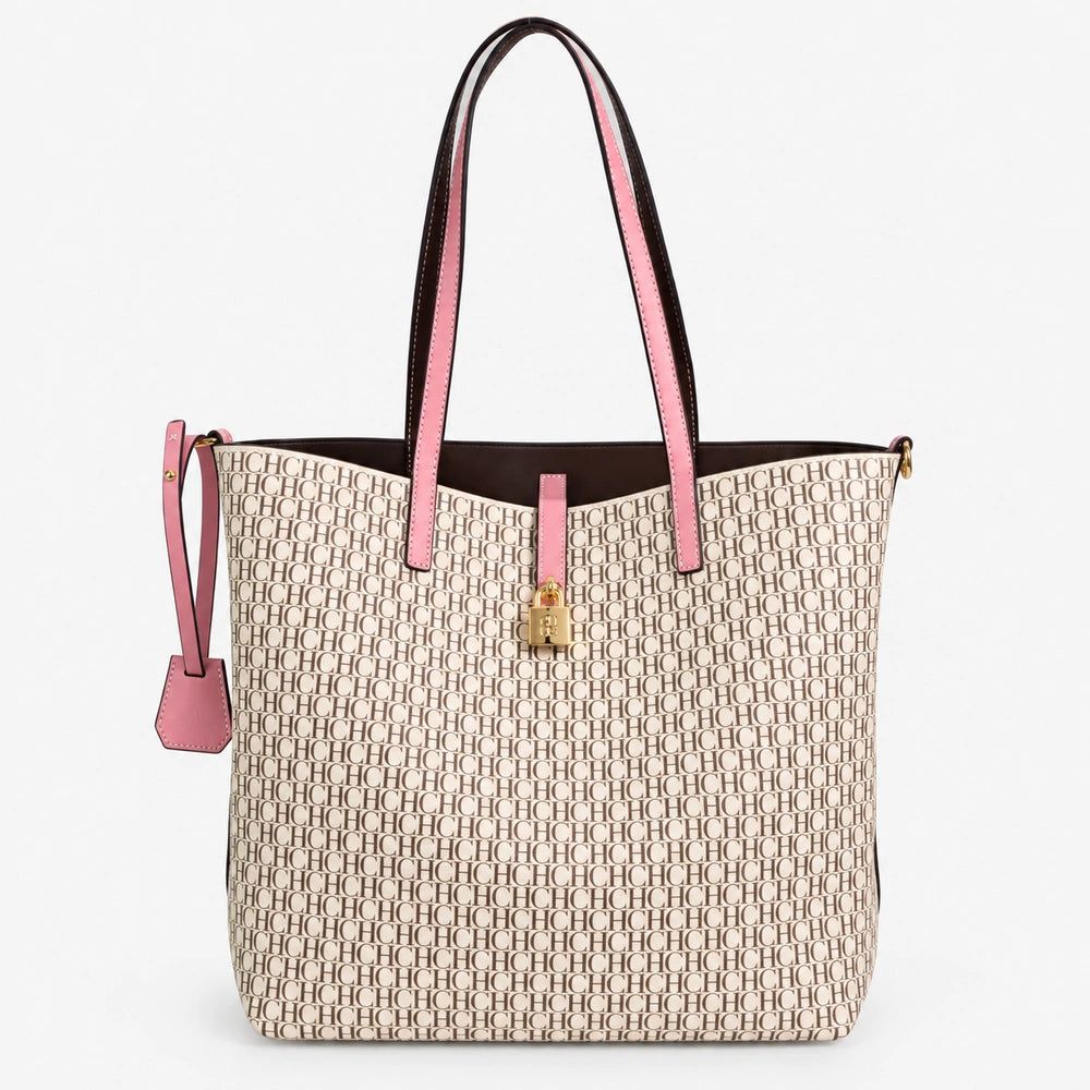 Sac de luxe monogram rose